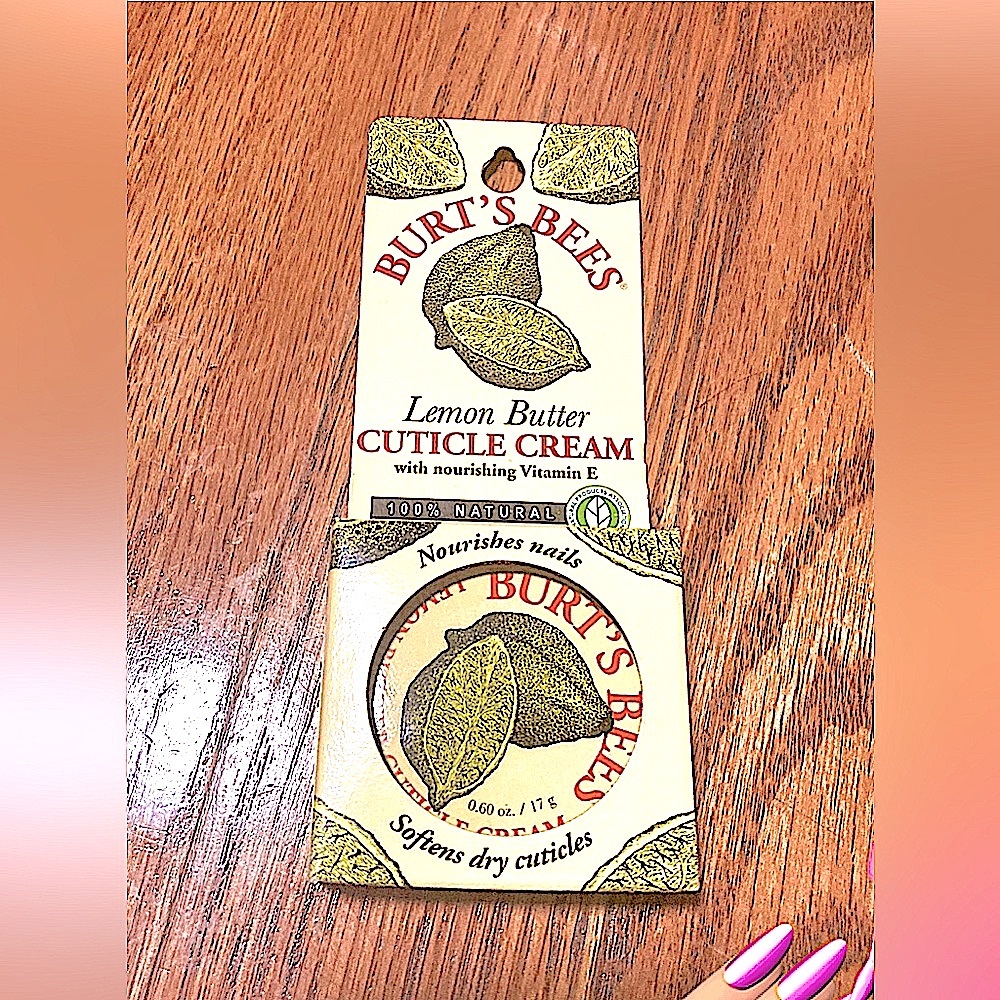 Burt’s Bees cuticle cream to soften